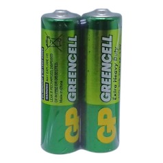 Батарейка GP Greencell 15G-S2 сольова R6, AA, 2 штуки