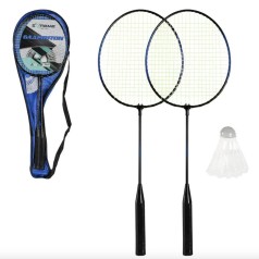 Бадминтон 2 ракетки + воланчик (СИНИЙ)