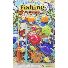 Магнитная рыбалка "Fishing game" (2 удочки)
