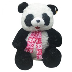 Плюшевая игрушка "Панда в шарфике"