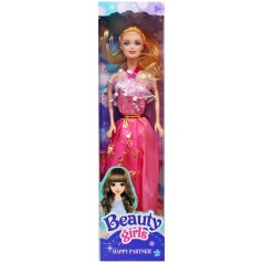Кукла "Beauty girl", в розовом, микс видов