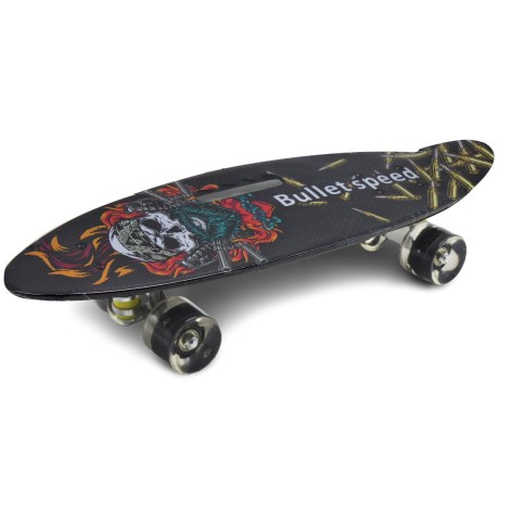 Пенни борд с ручкой "Best board: Bullet Speed"