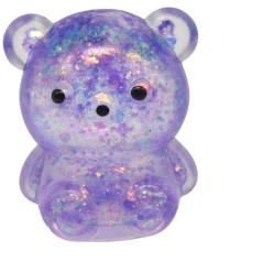 Жвачка-тянучка "Мишка", 5,5 см, фиолетовый