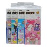 Розмальовка з фарбами та пензликом Sanrio (kuromi, hello kitty, my melody), мікс