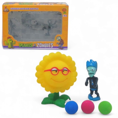 Набір "Plants vs Zombies: Соняшник та зомбі мумія" вигляд 2