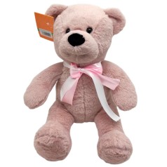 Мягкая игрушка Мишка Тедди 35 см (ТЕМНО-РОЖЕВЫЙ)