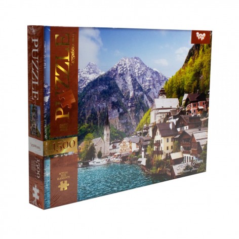 Пазли "Альпійське містечко, Австрія", 1500 елементів