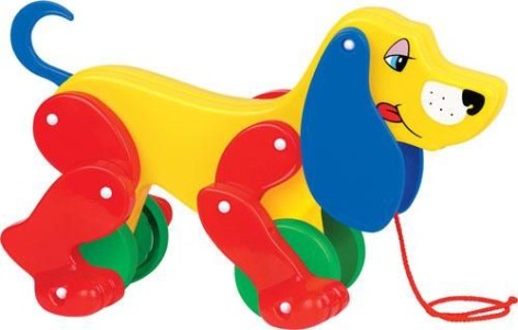 Собачка-каталка "Боби"