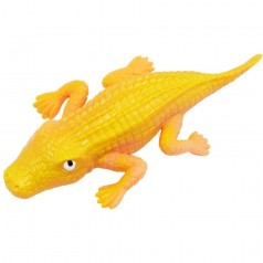 Антистресс-тянучка "Крокодил", оранжевый