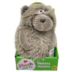 М'яка іграшка "Plush and Co. КОТИК" (СІРИЙ) 12 см