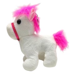 Брелок Конячки красиві 15 см (БІЛИЙ)