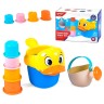 Игра для ванны (лиечка, 4 небольших ведерка, в коробке)