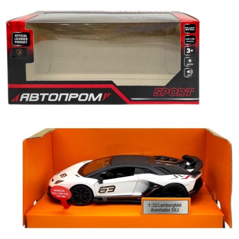 Машинка металева "АВТОПРОМ. Lamborghini Aventador SVJ"