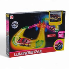 Трек Luminous Rail батарь. светящийся в темноте, 30 элементов 34*6*23см