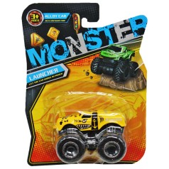 Машинка металлическая "Monster Track", желтая
