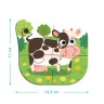 Пазл 4в1 "Baby puzzle. День на ферме"