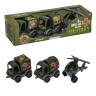 Набір машинок "Kid cars: Військова техніка", 3 шт.