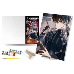 Картина по номерам 40х50 см "Волшебный мечтатель" с деревянной подставкой