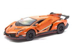 Машинка KINSMART  "Lamborghini Veneno" (оранжевая)