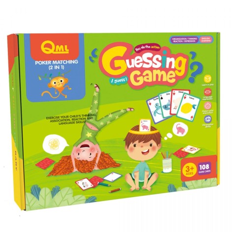 Развивающая игра на угадывание (108 карточек)