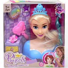 Манекен для причесок "Холодное сердце. Эльза" (20 см)