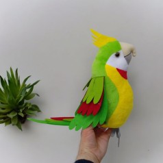 Мягкая игрушка Попугай Кеша 25 см