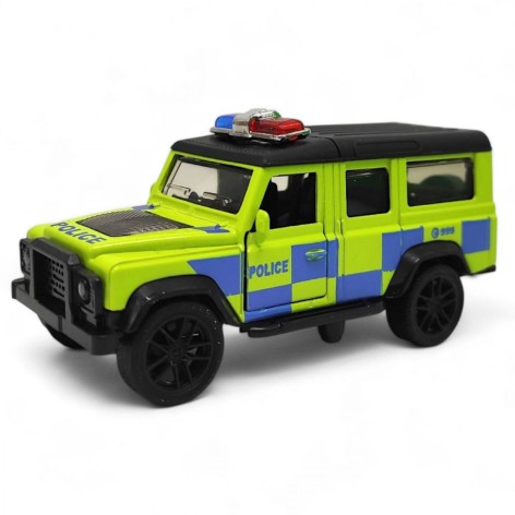 Машинка металлическая "АВТОПРОМ. LANDROVER POLICE (САЛАТОВА)