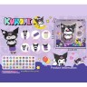Набір штампи-наліпки, печатка аніме Kuromi