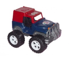 Джип Хаммер синьо-червоний