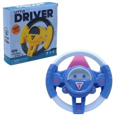 Руль музыкальный "Little Driver" (синий)