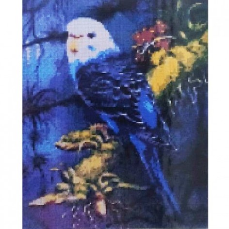 Алмазная мозаика "Фантастический попугай"