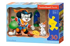 Пазлы "Кот в сапогах", 30 элементов