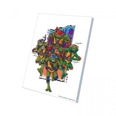 Набор для росписи по номерам 30х40 см "Черепашки Ниндзя: Команда героев"