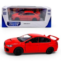 Автомодель - SUBARU WRX STI (КРАСНЫЙ)