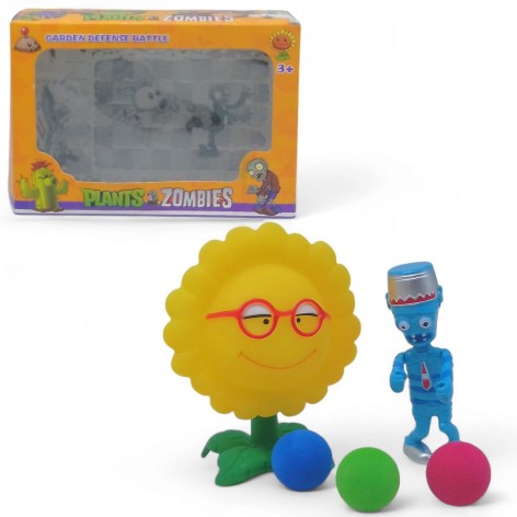 Набір "Plants vs Zombies: Соняшник та зомбі мумія" вигляд 3