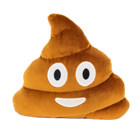 М'яка іграшка "Смайлик Emoji Містер Какашка" 23 см