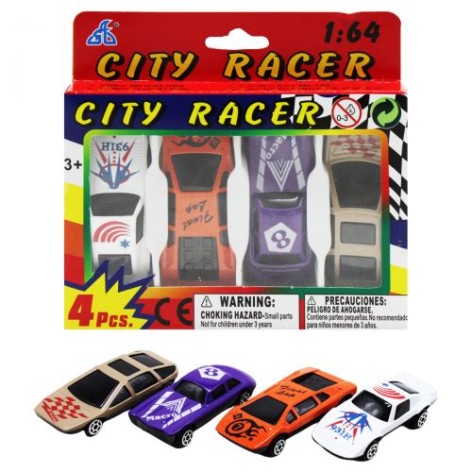 Ігровий набір міні транспорт "CITY RACER"
