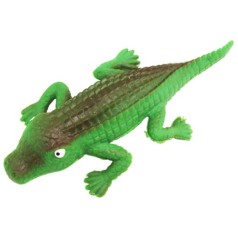 Антистресс-тянучка "Крокодил", зеленый