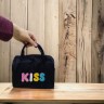 Сумка детская "Kiss", 23х26 см (сиреневая)