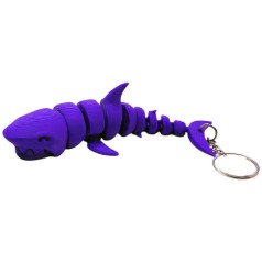 3D Брелоки "FLEXI SHARK / АКУЛА", Keychain, 3D печать