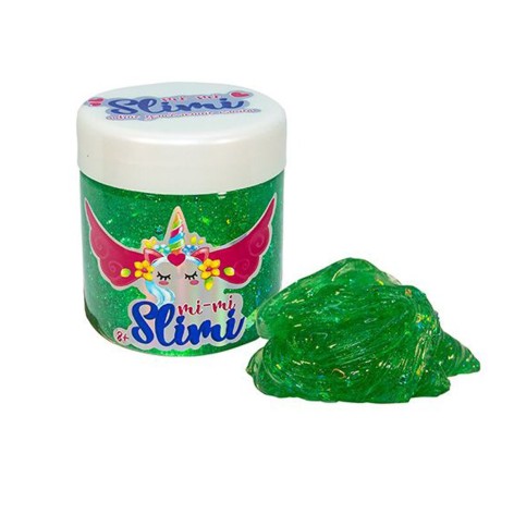 Слайм "Mi-mi Slimi" із фольгою 150 г, зелений