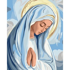 Картина по номерам "Молитва" 40x50 см