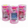 Игрушка-повторюшка "Coccolotti Love and Tell", мишка-брелок, 8,5 см (синий)
