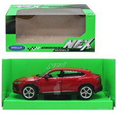 Машина металл Lamborghini Urus 1:24 красная