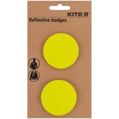 Набор значков светоотражающих, желтые