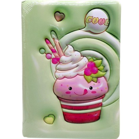 Блокнот 3D Пирожное (ЗЕЛЕНЫЙ)