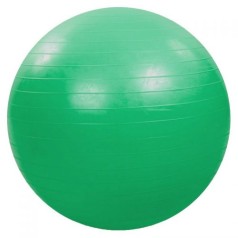 Уцінка. М'яч гумовий для фітнесу, 80 см - жовті розлучення по м'ячу