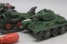 Конструктор пластиковый "Военная техника", 3 конструкции