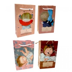 Пакет подарочный вертикальный 18*11*5