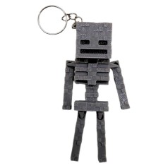 3D Брелоки MINECRAFT / МАЙНКРАФТ SKELETON / СКЕЛЕТ KEYCHAIN, 3D печать